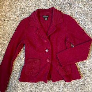 100% wool cardigan